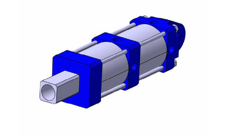 verins Vérins Type-C | Présentation 3D fabrication GEP17