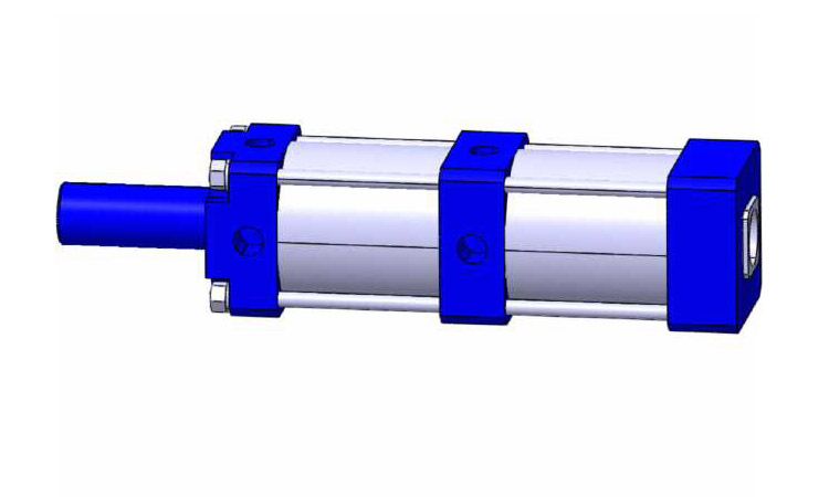 vérin pneumatique TYPE-D descriptif - GEP 17 fabricant concepteur