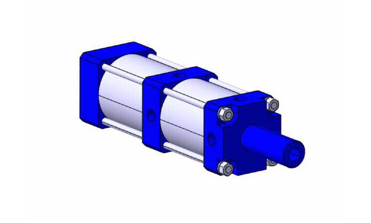 verins Vérins Type-D | Présentation 3D fabrication GEP17