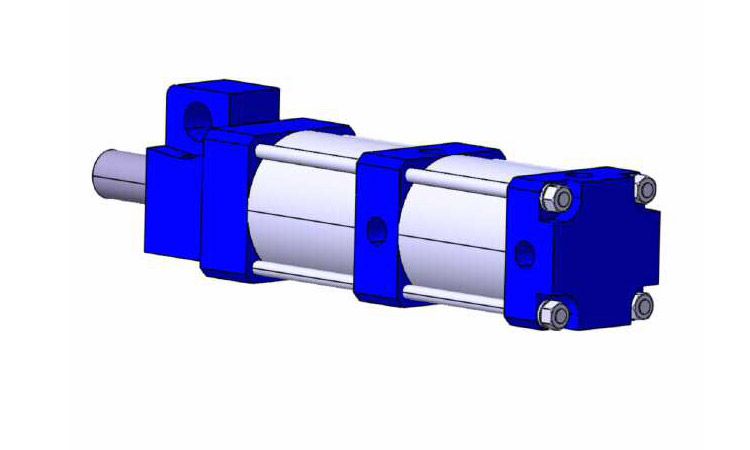 verins Vérins Type-H | Présentation 3D fabrication GEP17