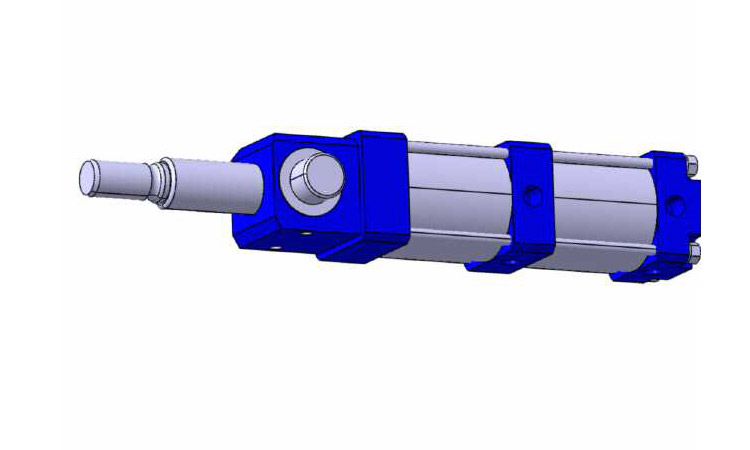 verins Vérins Type-J | Présentation 3D fabrication GEP17